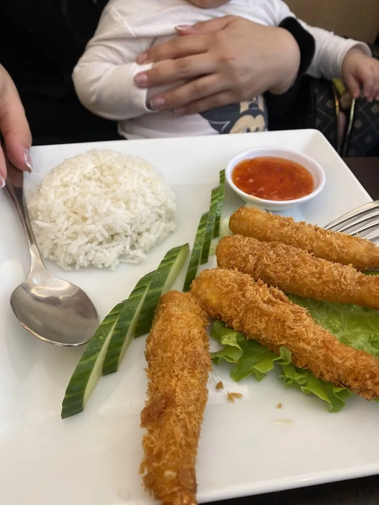 Рис С Креветками